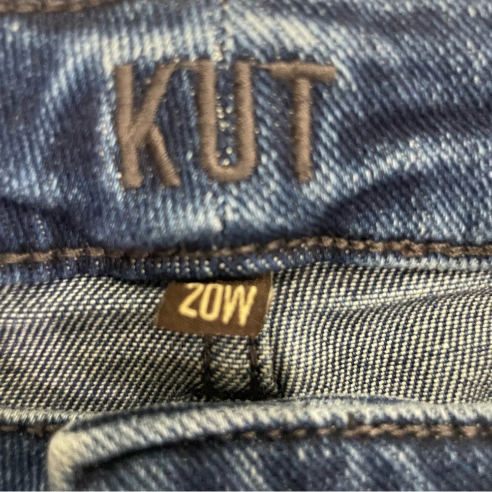 Kut from the Kloth Dark Blue Ankle Jeans - Picture 2 of 16